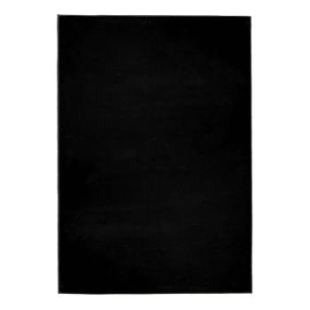 Szőnyeg, vékony, fekete, poliészter, 200x290 cm - AMBERLYN kép