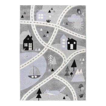 Szőnyeg, vidék, ezüst, 120x170 cm - JEU DE PISTE kép