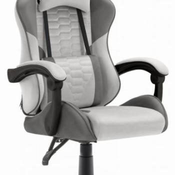 Szövet gamer szék HC-1000 - szürke kép