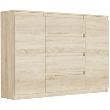 Tágas komód R-140-S4 - különböző színváltozatokban sonoma kép