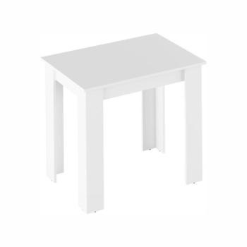 TARINIO fehér mdf étkezőasztal 86cm kép
