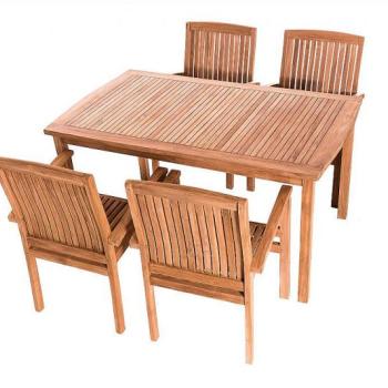 Teak kerti elrendezés HARMONY 1 + 4 kép