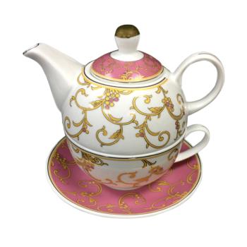 TEMPO-KONDELA NORA AFTERNOON TEA, teáskanna csészével, porcelán kép