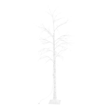 TEMPO-KONDELA WHITE BIRCH, LED karácsonyi fa, nyírfa, 150 cm kép