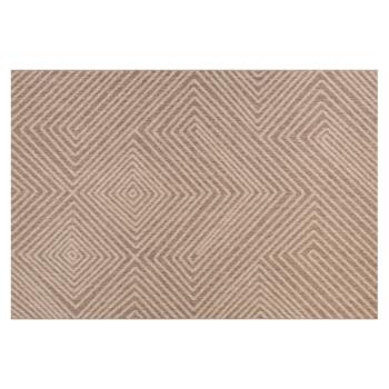 Terasz szőnyeg, barnásbézs, mintás, 133x190, DAWN TYP 1 kép
