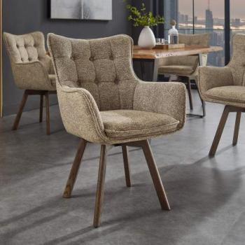 THOR taupe szövet forgószék kép