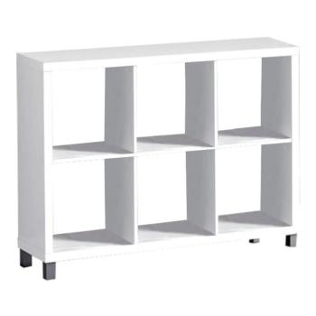 TOFI 4 fehér mdf könyvespolc kép