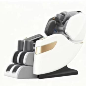 Tokió Prémium bézs-szürke masszázs fotel kép