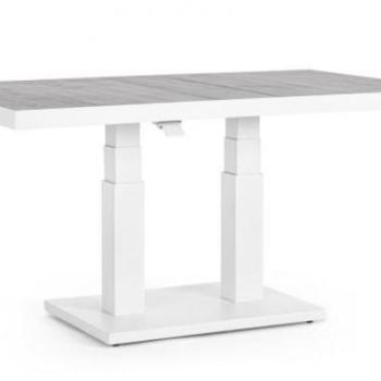 TRUMAN szürke állítható kerti étkezőasztal 140cm kép