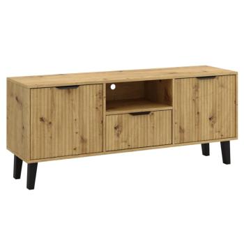 TV-asztal, artisan tölgy, BOGAN DUO 2D1S kép