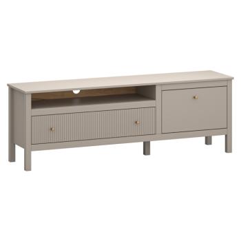 TV-asztal, szürkésbarna Taupe/craft arany tölgy, KLIO 1D1S/160 kép