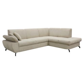 Ülőgarnitúra, jobb oldali, bézs, COHEN ROH kép