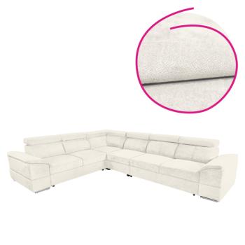 Ülőgarnitúra, krémszínű Sereno szövet, SEGORIA LUX kép