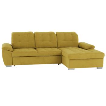 Ülőgarnitúra, mustár, jobbos, EVANGELIN kép