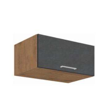 VEGA B szürke mdf felső konyhaszekrény 80cm kép