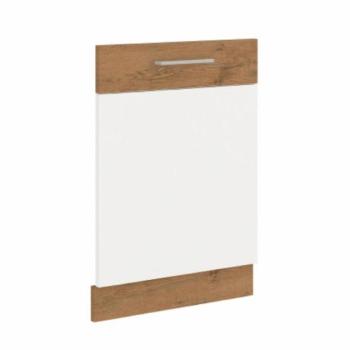 VEGA fehér mdf mosogatógép előlap fogantyúval 44,6cm kép