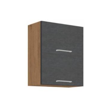 VEGA szürke mdf felső konyhaszekrény 80cm kép