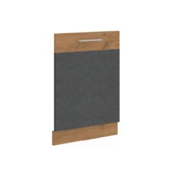 VEGA szürke mdf mosogatógép előlap fogantyúval 59,6cm kép