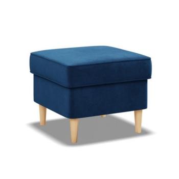 Velo Stílusos és kényelmes zsámoly - sötétkék kép