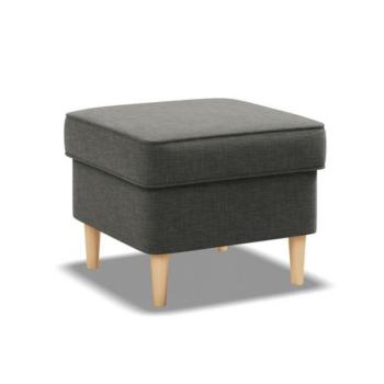 Velo Stílusos és kényelmes zsámoly - sötétszürke kép