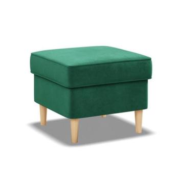 Velo Stílusos és kényelmes zsámoly - sötétzöld kép