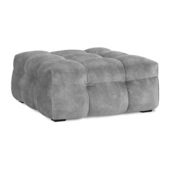 Vesta szürke bársony puff - Windsor & Co Sofas kép