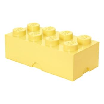 Világossárga tárolódoboz - LEGO® kép