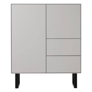 Világosszürke magas komód 91x111 cm Edge by Hammel – Hammel Furniture kép