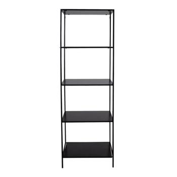 Vita Shelf fekete könyvespolc, 51 x 170 cm - House Nordic kép