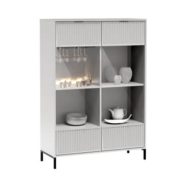 Vitrin, kasmír krémszín, STYLE LS 8 kép