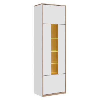 Vitrin LED világítással, fehér, COMPI 1W kép