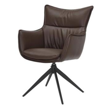 VOGUE barna műbőr forgószék kép