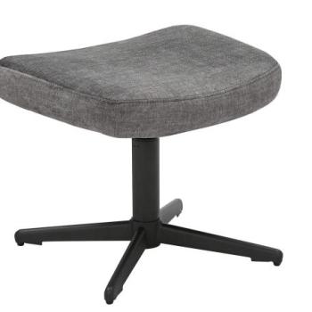 VOGUE szürke bársony lábtartó kép