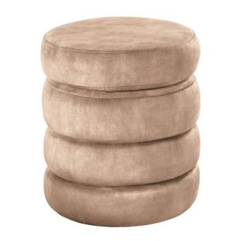 VOQUE bézs bársony lábtartó kép