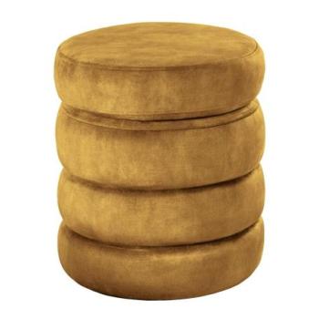 VOQUE sárga bársony lábtartó kép