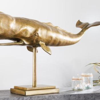 WAL arany alumínium 3d hal dekoráció 70cm kép