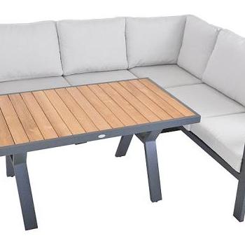 WATFORD alumínium sarokgarnitúra 6 személyes kép