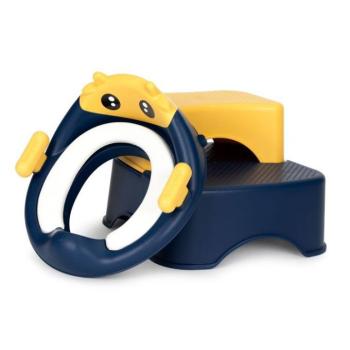 WC szűkítő gyerekeknek zsámollyal kép