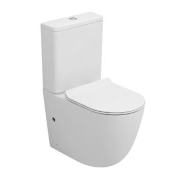 Welland Rimless ZT-1005P kompakt WC szett + soft-close slim WC ülőke kép