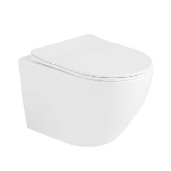 Welland Rimless ZT-1025 fali WC csésze + soft-close slim WC ülőke kép