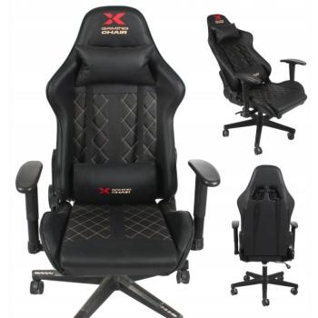 Xgaming Xcom2 játékszék - fekete-arany színben kép