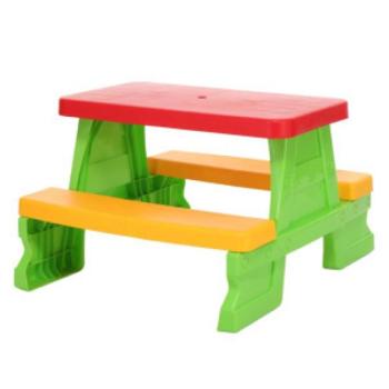 Zöld színű piknik asztal 70x79x47cm kép