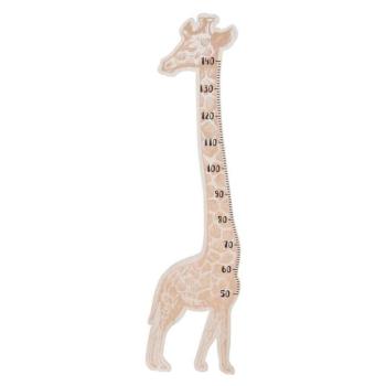 Zsiráf alakú mérőrúd 140 cm, tölgy színű - GIRAFE - Butopêa kép