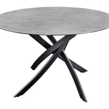 ALPINE kerámia antracit étkezőasztal 120cm kép