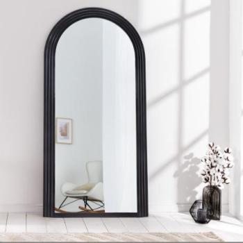 ART DECO fekete fali tükör 160cm kép