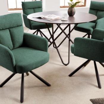 BIG GEORGE zöld szövet szék kép