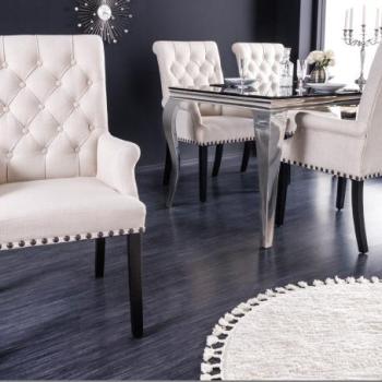 CASTLE bézs szövet szék kép