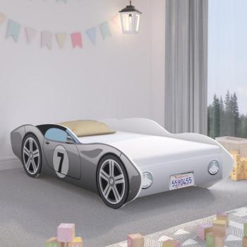 Corvetta autós gyerekágy 140 x 70 cm - szürke kép