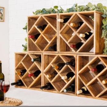 CUBUS barna mangófa bortartó 40cm kép