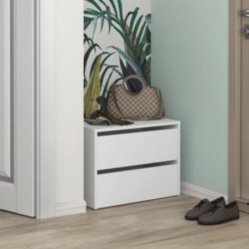 Drohmo Modo cipősszekrény, 60x44x36 cm, fehér kép